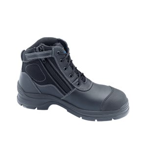 BOOT LACE UP ZIP-SIDED BC BLK 7 319 BLUNDSTONE