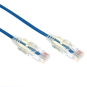 PATCH LEAD BLUE 2.5M CAT6A UTP ULTRA-SLIM COMPONENT LEVEL