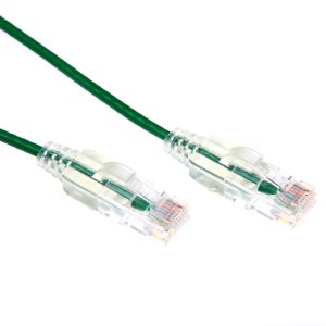PATCH LEAD GRN 0.25M CAT6A UTP ULTRA-SLIM COMPONENT LEVEL