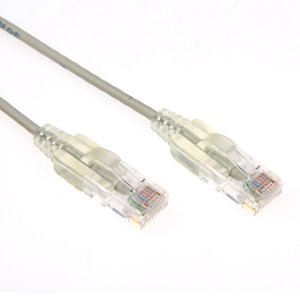 PATCH LEAD GRY 0.5M CAT6A UTP ULTRA-SLIM COMPONENT LEVEL