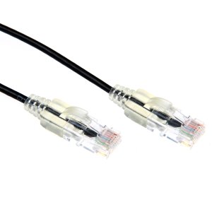 PATCH LEAD BLK 1.5M CAT6A UTP ULTRA-SLIM COMPONENT LEVEL