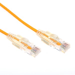 PATCH LEAD YLW 0.5M CAT6A UTP ULTRA-SLIM COMPONENT LEVEL