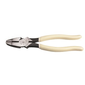 PLIERS DIAG H/DUTY HI VIS 9IN D2000-9NE-GLW KLEIN