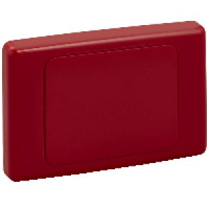 (I) GRID PLATE BLANK & SURROUND FLUSH 2031VX-RD RED