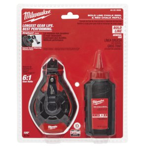 CHALK REEL BOLD LINE 30M RED