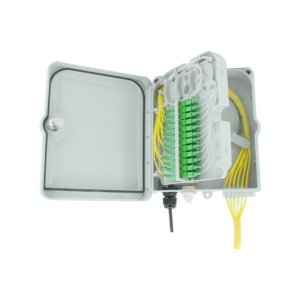 FIBRE TERMINATION BOX LOCKABLE INDOOR/OUTDOOR. 12 POSITIONSC