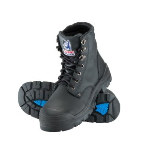 BOOT BC ARGYLE 332102 STEEL BLUE BLACK 15