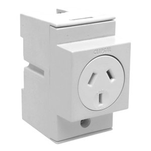 SOCKET DIN MOUNT 1P 2.5M 10A 250V 4PSO10