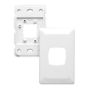 (I) GRID PLATE & COVER 1G STD P2031VH-WE WHITE