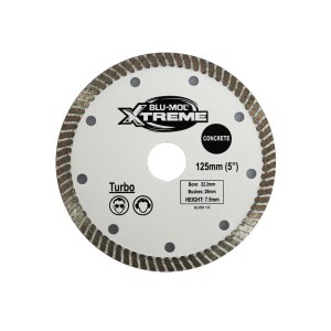 BLADE DIAMOND TURBO 125X22/20MM BLU-MOL BLX581-125