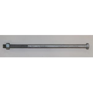 GALV BOLT & NUT LONG THREAD M16 350MM BN16350LTG