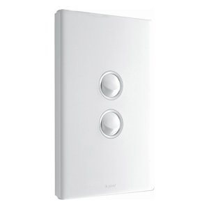SWITCH E-DED 16A IP66 2G WHITE ED770/2IPWE