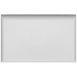 COVERPLATE ONLY XL BLANK WHITE HIGH GLOSS XLP770/0PLWE HPM