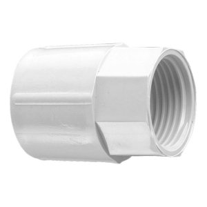 (I) COUPLING PLAIN/SCREWED PVC 16MM GREY 258/16GY