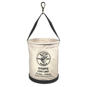 BUCKET TOOL WIDE STR & HOOK CANVAS 5109PS KLEIN