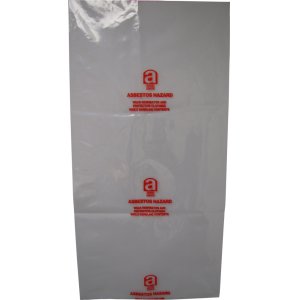 BAG ASBESTOS PRINTED CLEAR 900X1200MM PBA200