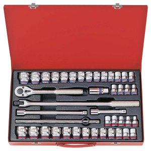 SOCKET SET COMBI 42PCE 1/2DR 12PT KT4042CR06