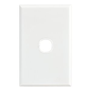 COVERPLATE 1G HOME 2S1P