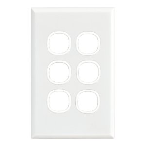 COVERPLATE 6G HOME 2S6P