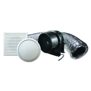 FAN KIT IN-LINE 150MMX6M DUCT, INT/EXT GRILLE & TAPE VA150K6