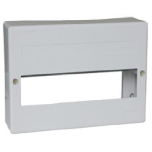 ENCLOSURE DIN RAIL MCB 12P ZEPHYR ZEMCB12