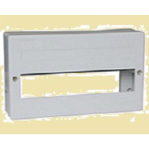 ENCLOSURE DIN RAIL MCB 18P ZEPHYR ZEMCB18