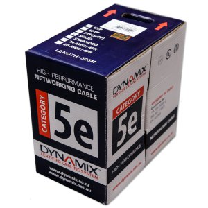 DYNAMIX 305M CAT5E UTP EXTERNAL