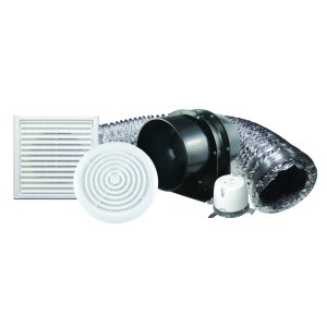 FAN KIT IN-LINE 150MMX6M DUCT, INT/EXT GRILLE & ACC VA150K6S