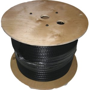 CABLE CAT6 UTP EXTERNAL 100MHZ C-C6EXDS-SLDBK (PER MT)