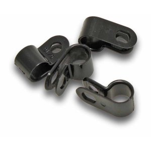 P CLIP 8MM UV BLACK 1000PK