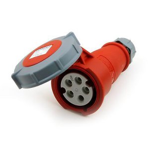 CONNECTOR 16A 5P 415V IP67 MENNEKES 550