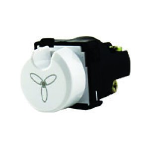 MECH ROTARY FAN SW 4POS WHITE 88M4F