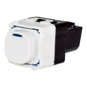 MECH P/BUTTON MOMENTARY 10A WHITE 88MPBM10