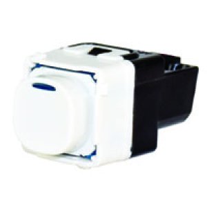 MECH P/BUTTON LATCHING 16A WHITE 88PBM16