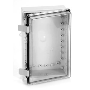 ENCL ABS & HINGED TP CVR 390X290X100 IP66 HIBOX 3 NEAT2939-S