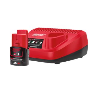 BATTERY PACK & CHARGER 2.0AH REDLITHIUM-ION M12