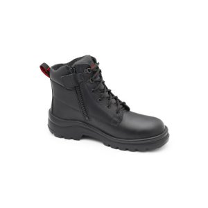 BOOT LACE UP ZIP-SIDED BLK 13 5588 JOHN BULL ELKHORN