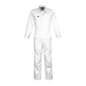 OVERALL MENS LW COTTON WHT 107 ZC560 SYZMIK