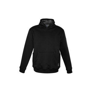 HOODIE BLK/CHAR S ZT467 MULTI-POCKET