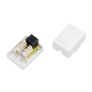 CAT6 SINGLE PORT FLOOR MOUNT TERMINAL