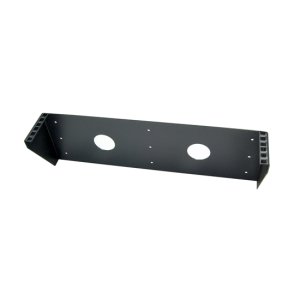 2RU VERTICAL WALL MOUNT BRACKET. DIMENSIONS 488X153X95MM