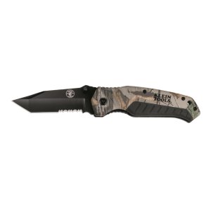 KNIFE POCKET S/S DROP-POINT CAMO 89MM 44222 KLEIN