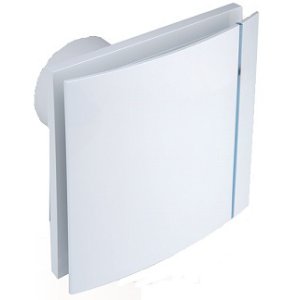 FAN WALL/CEILING SILENT DESIGNER 125MM W RON AND HUMIDISTAT