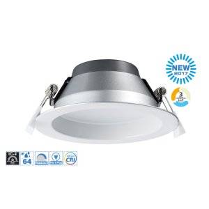 DOWNLIGHT LED 14W 1150LM NON-IC DIM TRI COL 125MM SAL