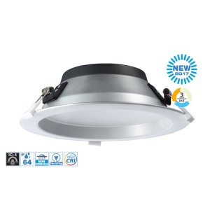 DOWNLIGHT LED 30/40W 4200LM CA90 DIM TRI COL 240MM SAL