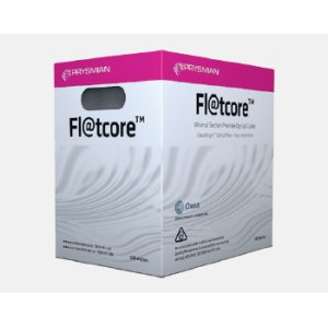 CABLE FIBRE 2F A2 FLATCORE INDOOR DROP LSOH WH 500M