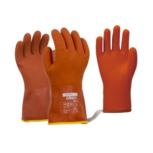 GLOVE PVC REMOVABLE THERMAL LINER L OR653T TOWA