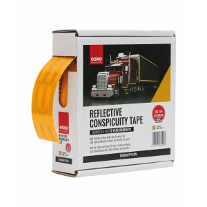 CONSPICUITY TAPE, YELLOW, ECE104 CERTIFIED, NZTA APPROVED, 5