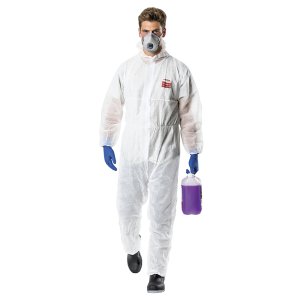 COVERALL SPUNBOUND P/PROPYLENE WHT XL T220 TITAN