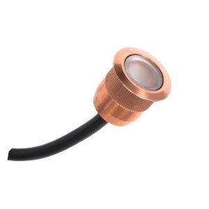 MINI LIGHT 1W 3000K 30DG IP67 DIA20 FRICTION MNT IC-F COPPER